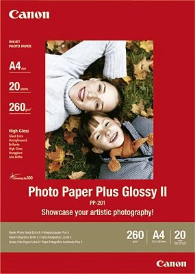 Canon Photo Paper Plus Glossy2 A4 Blanc