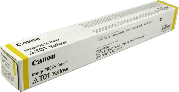 Canon T01 y Jaune Toner (8069B001)