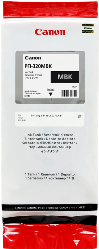 Canon PFI-320mbk Noir (Matt) Cartouche d'encre (2889C001)