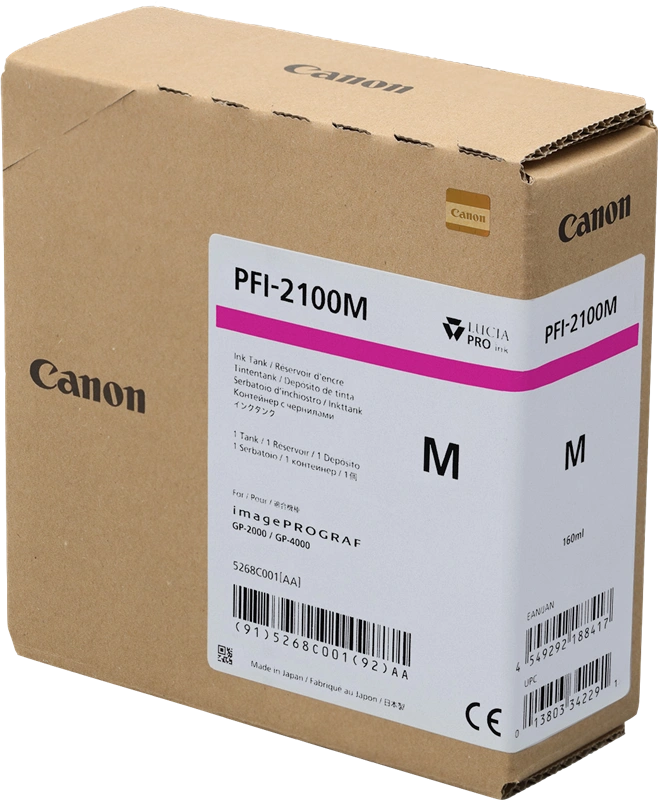 Canon PFI-2100m Magenta Cartouche d'encre (5268C001)