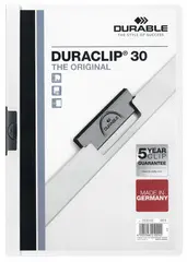 DURABLE Chemise à clip DURACLIP ORIGINAL 30, A4