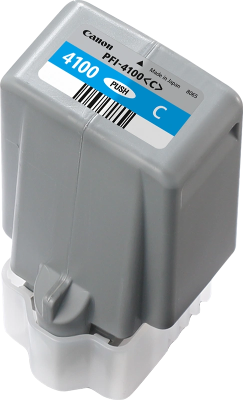 Canon PFI-4100c Cyan Cartouche d'encre (6778C001)