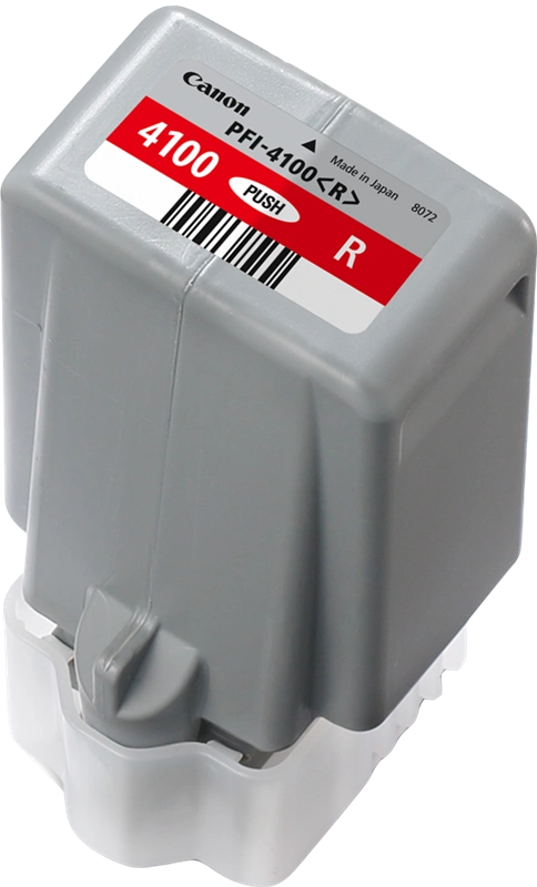 Canon PFI-4100r Rouge Cartouche d'encre (6785C001)
