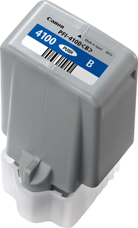 Canon PFI-4100b Bleu Cartouche d'encre (6786C001)