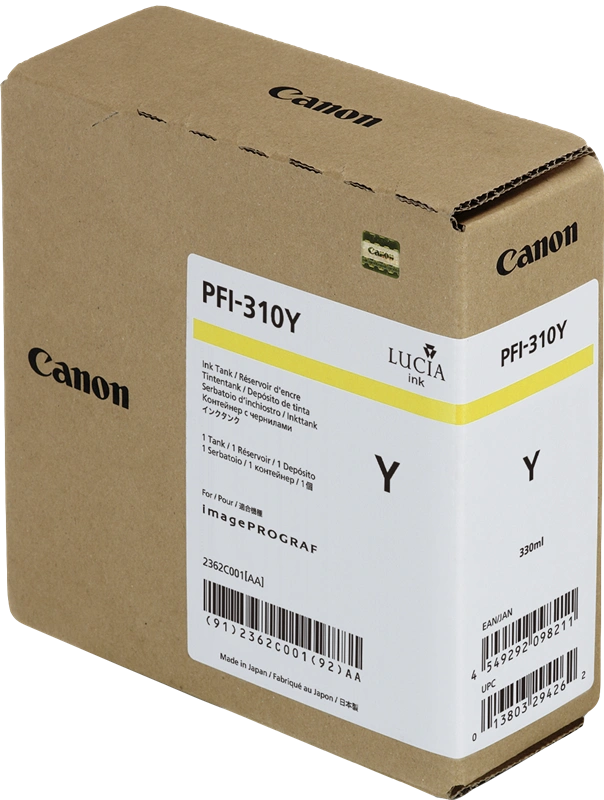 Canon PFI-310y Jaune Cartouche d'encre (2362C001)