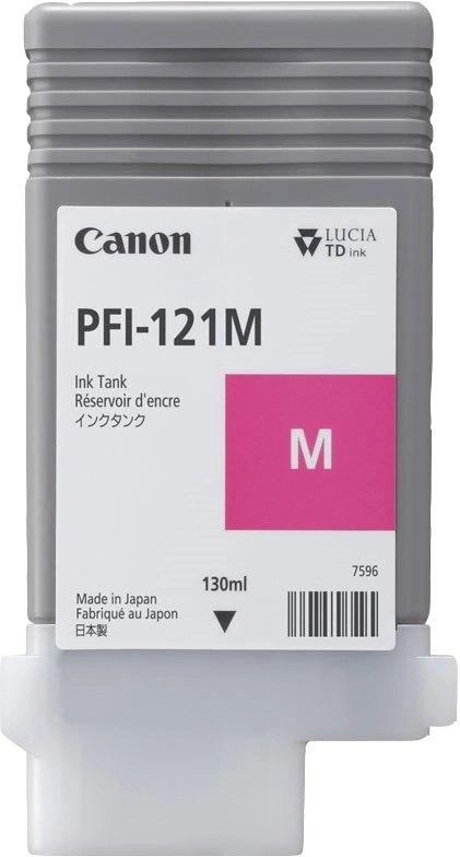 Canon PFI-121m Magenta Cartouche d'encre (6267C001)