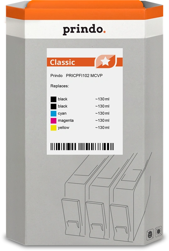 Prindo Classic Multipack Noir(e) / Cyan / Magenta / Jaune