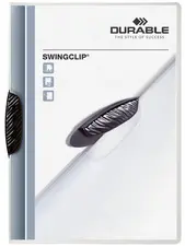 DURABLE Chemise à clip SWINGCLIP, A4, clip noir