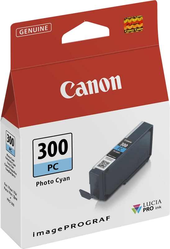 Canon PFI-300pc Cyan (Photo) Cartouche d'encre (4197C001)