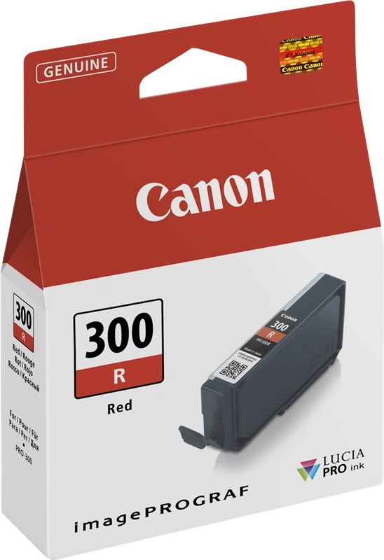 Canon PFI-300r Rouge Cartouche d'encre (4199C001)