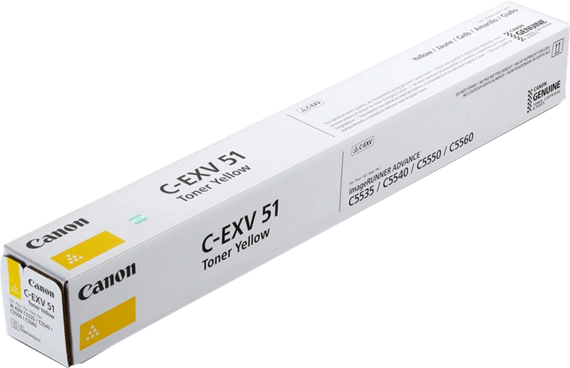 Canon C-EXV51y Jaune Toner (0484C002)