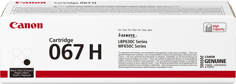 Canon 067 hbk Noir(e) Toner (5106C002)