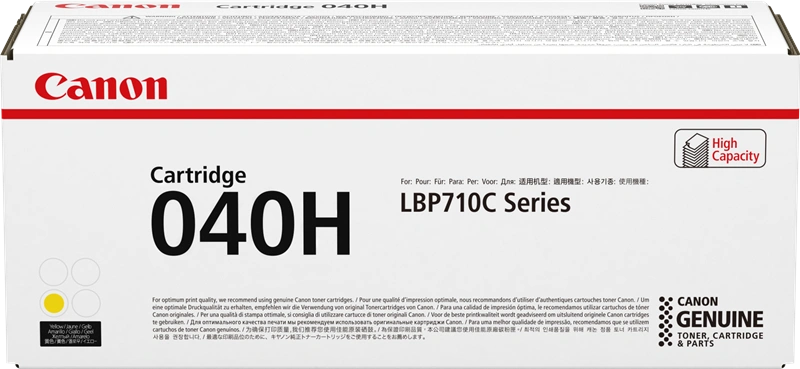 Canon 040hy Jaune Toner (0455C001)