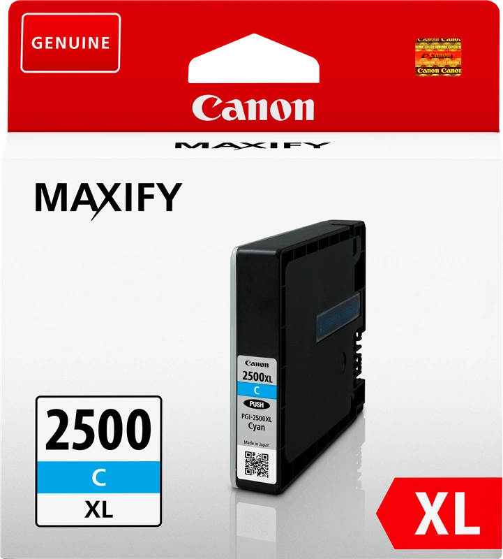 Canon PGI-2500c XL Cyan Cartouche d'encre (9265B001)