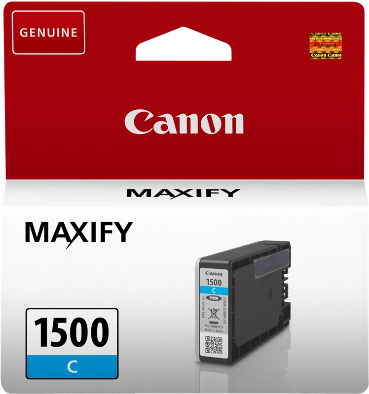 Canon PGI-1500c Cyan Cartouche d'encre (9229B001)