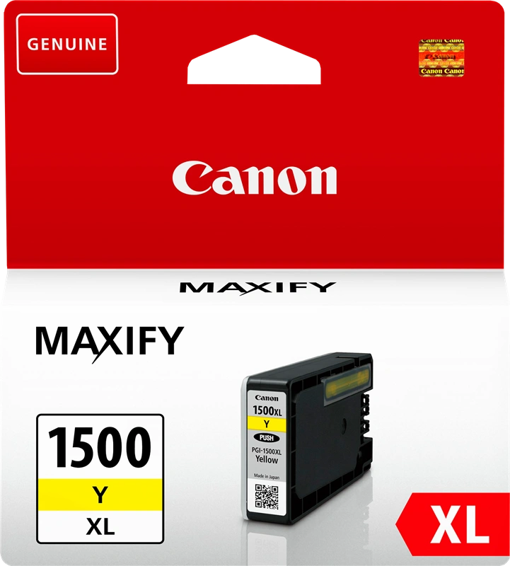 Canon PGI-1500y XL Jaune Cartouche d'encre (9195B001)