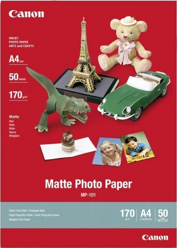 Canon Matte Photo Paper A4 Blanc