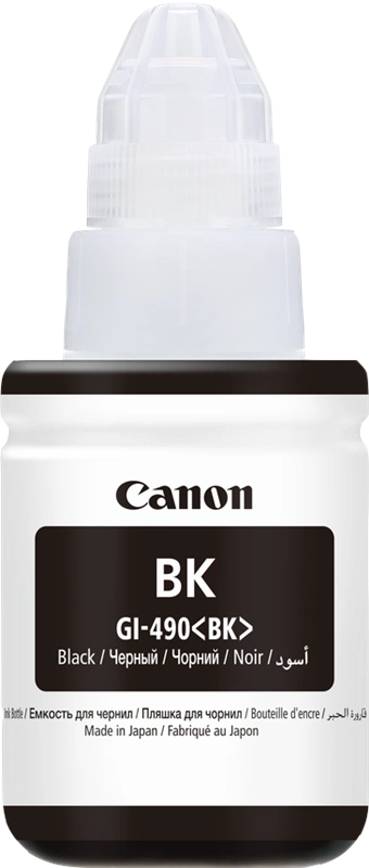 Canon GI-490bk Noir(e) Cartouche d'encre (0663C001)