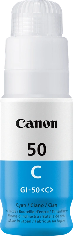Canon GI-50c Cyan Cartouche d'encre (3403C001)