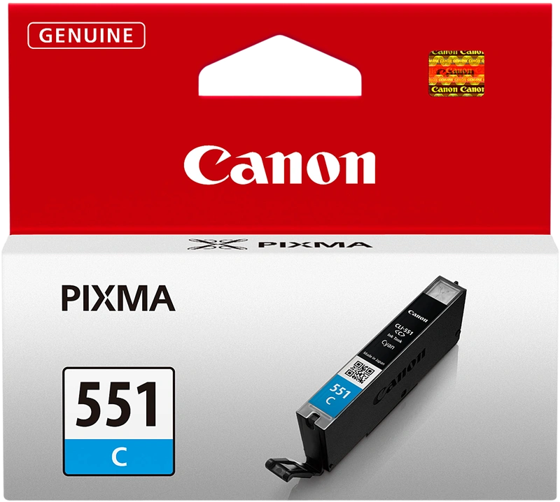 Canon CLI-551C Cyan Cartouche d'encre (6509B001)