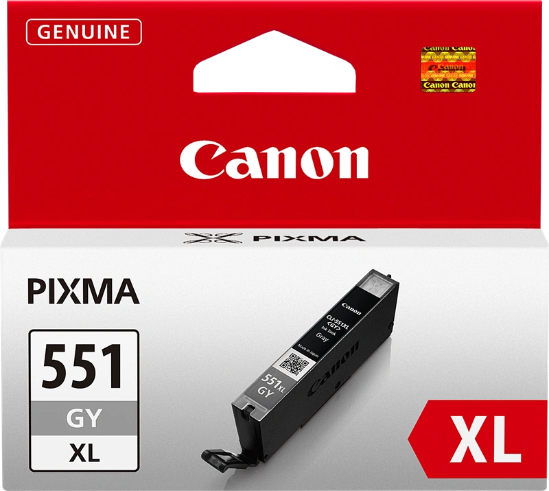 Canon CLI-551GY XL Gris Cartouche d'encre (6447B001)