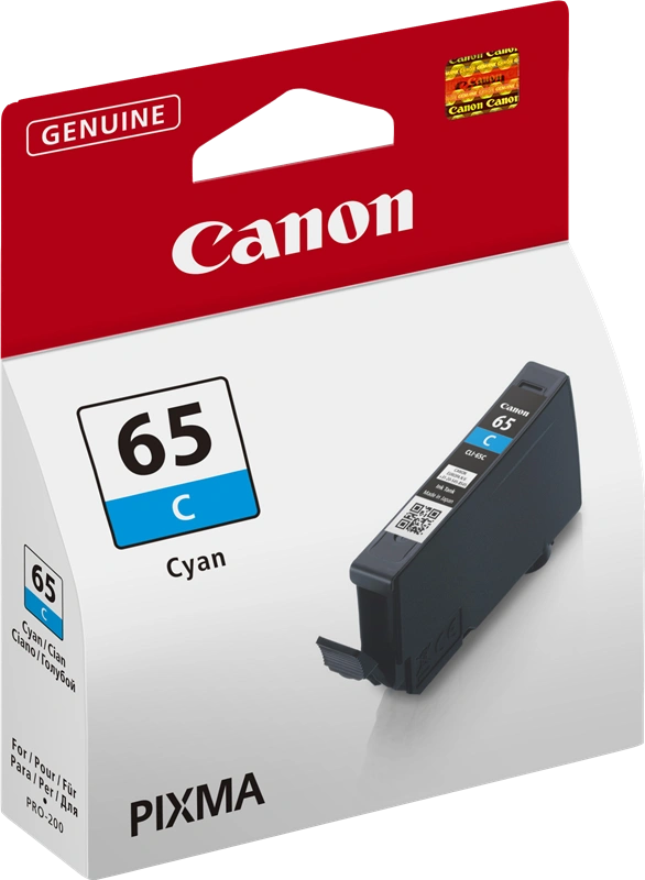 Canon CLI-65c Cyan Cartouche d'encre (4216C001)