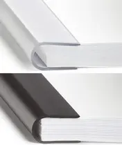 DURABLE Peigne à relier, A4, épaisseur: 6 mm, transparent