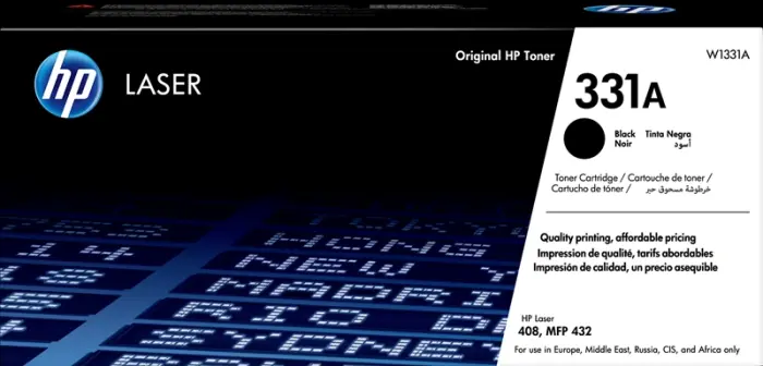 HP 331A Noir(e) Toner (W1331A)