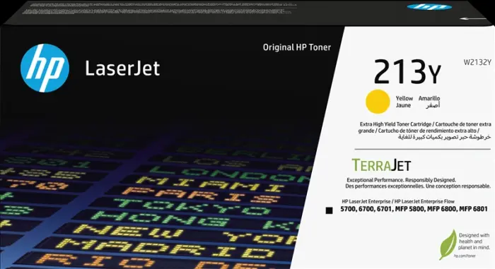 HP 213Y Jaune Toner (W2132Y)