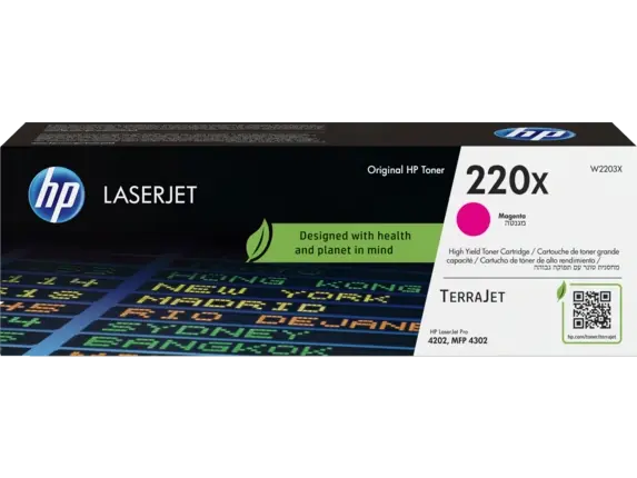 HP 220X Magenta Toner (W2203X)