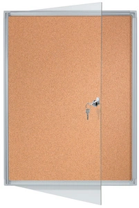 FRANKEN Vitrine d'affichage X-tra!Line, 3 x A4, dos en liège