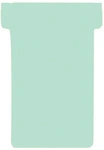 FRANKEN Fiches T, taille 2 / 48 x 84 mm, rouge