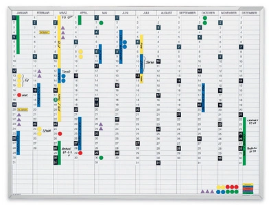 magnetoplan Kalenderstreifen 2027 für Jahresplaner 1241012