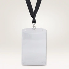 AVERY Pochette badge avec lacet textile, 105 x 148 mm