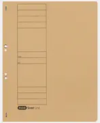 ELBA Chemise à oeillets en carton, Vert, classement