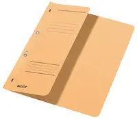 LEITZ Chemise à oeillets, carton manille, A4, chamois