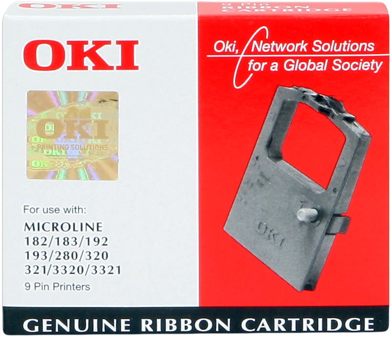 OKI 09002303 Noir(e) Ruban encreur (182/3321)