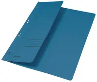 LEITZ Chemise à oeillets, carton manille, A4, bleu