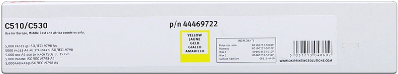 OKI 44469722 Jaune Toner