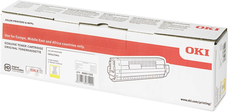OKI 46861305 Jaune Toner
