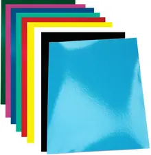 pavo Plats de couverture Chromolux, brillant, A4, blanc
