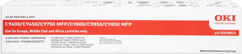 OKI 42918913 Jaune Toner