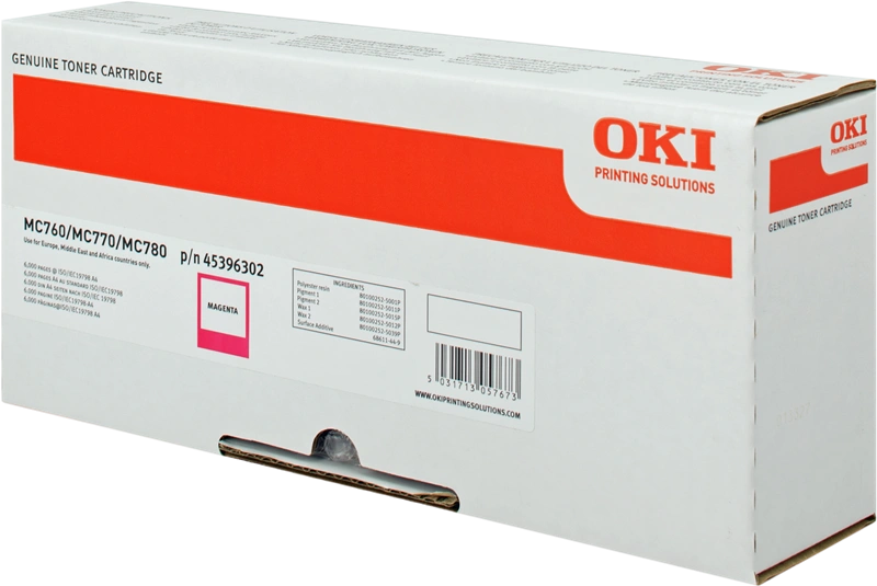 OKI 45396302 Magenta Toner