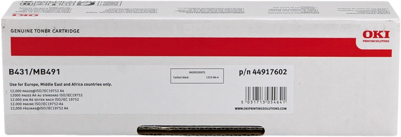 OKI 44917602 Noir(e) Toner