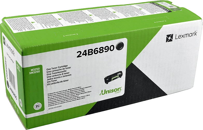 Lexmark 24B6890 Noir(e) Toner (M/XM3250)