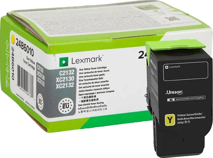 Lexmark 24B6010 Jaune Toner (C/XC2132)