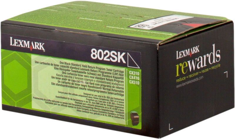 Lexmark 802SK Noir(e) Toner (80C2SK0)