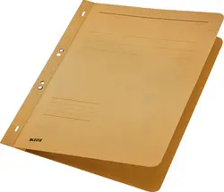 LEITZ Chemise à oeillet, A4, carte lustrée, chamois