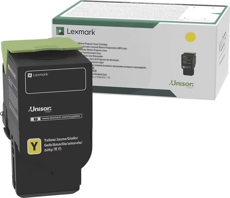 Lexmark 78C2XY0 Jaune Toner (CS/CX421)