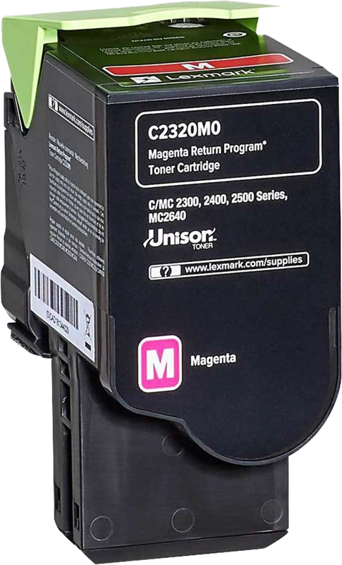Lexmark C2320M0 Magenta Toner (C/MC2325/2425/2535)